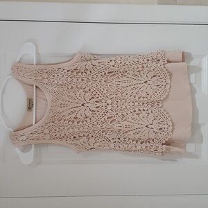 Democracy Crochet blouse